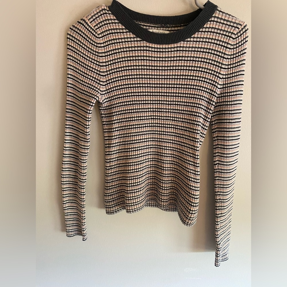 American eagle top long sleeve striped